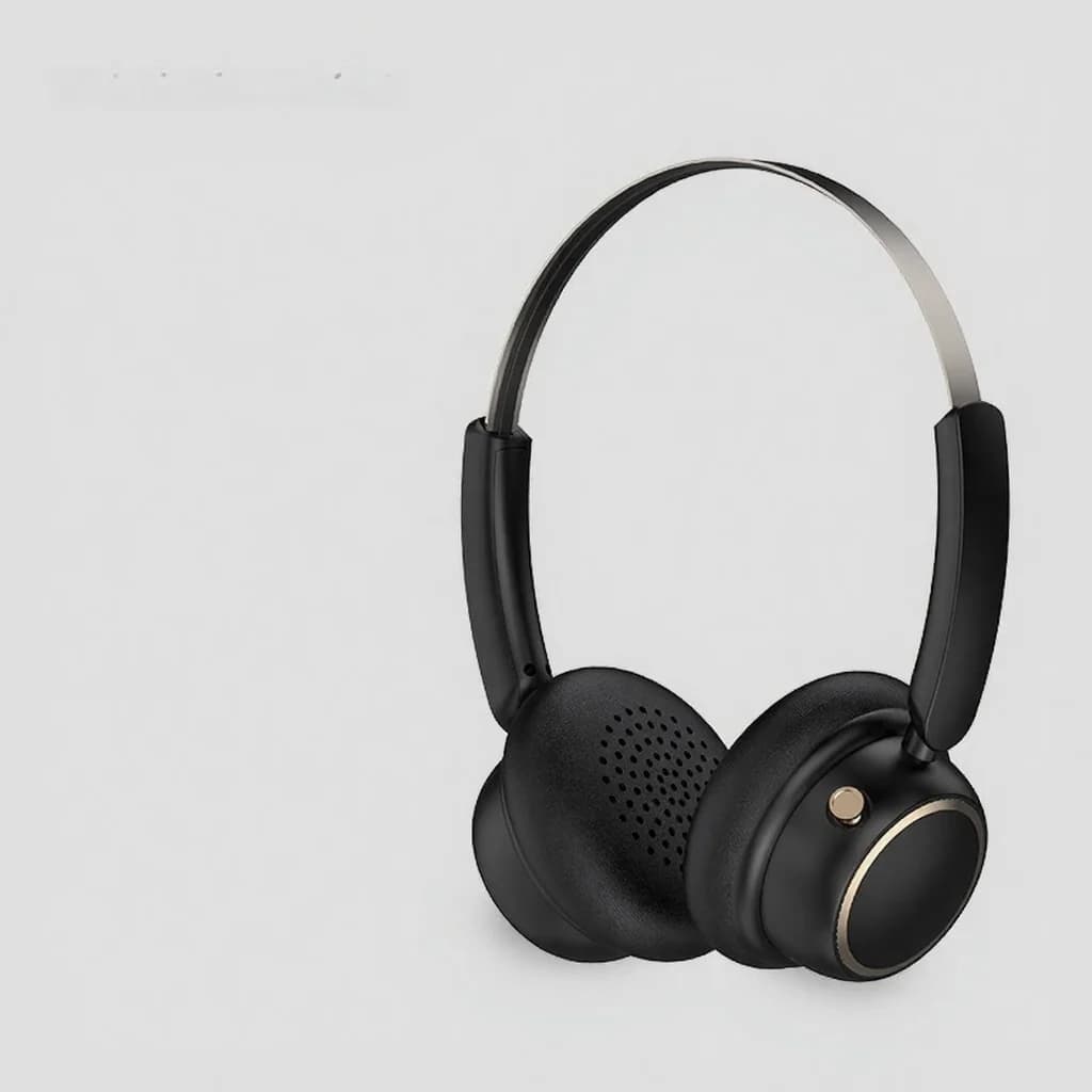 Auriculares inalámbricos Bluetooth retro con diadema de metal y larga duración de batería