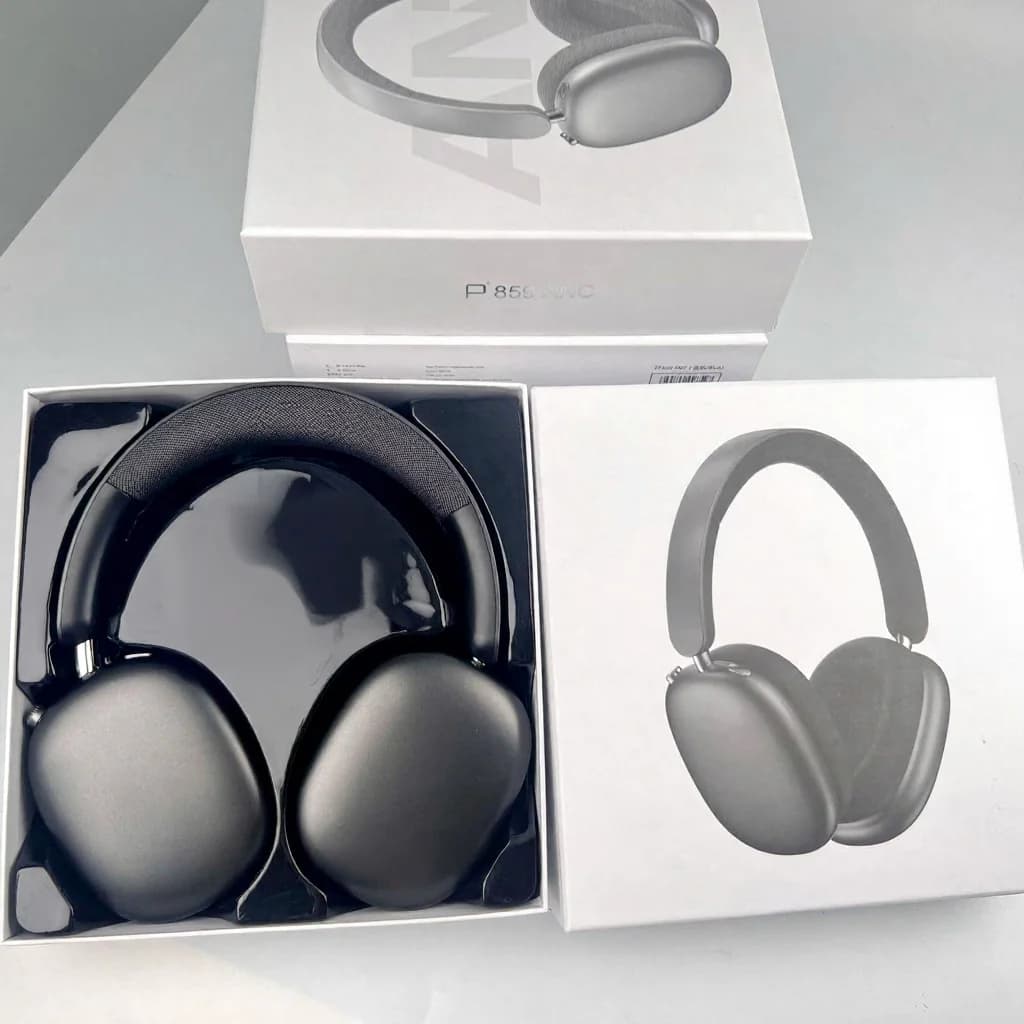 Auriculares Inalámbricos Supraaurales con Cancelación Activa de Ruido y Larga Autonomía