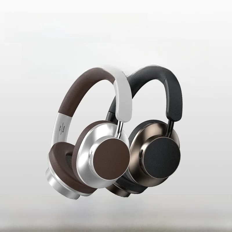 Auriculares Bluetooth Retro de Diadema con Radio FM y Ranura para Tarjeta TF