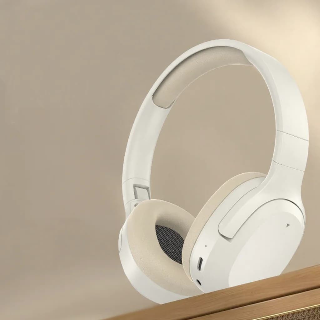 Auriculares Bluetooth Supraaurales con Graves, AUX y Tarjeta TF