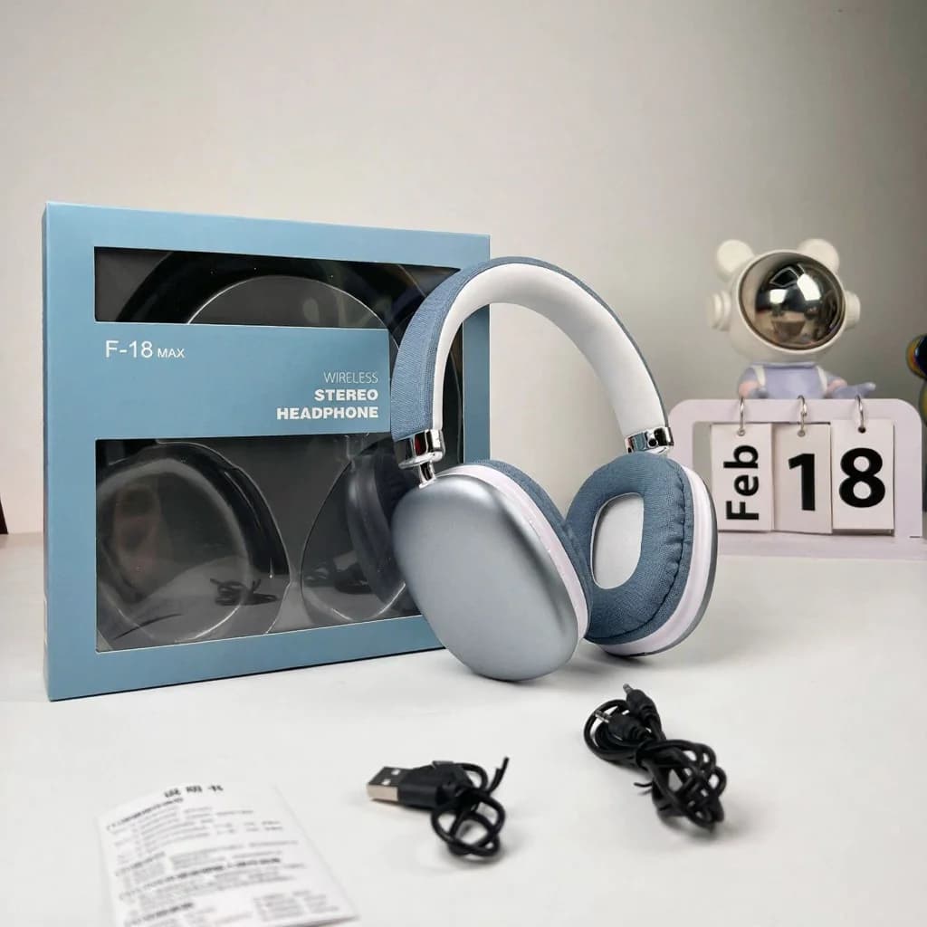 Auriculares inalámbricos supraaurales con Bluetooth 5.4 y larga duración de batería