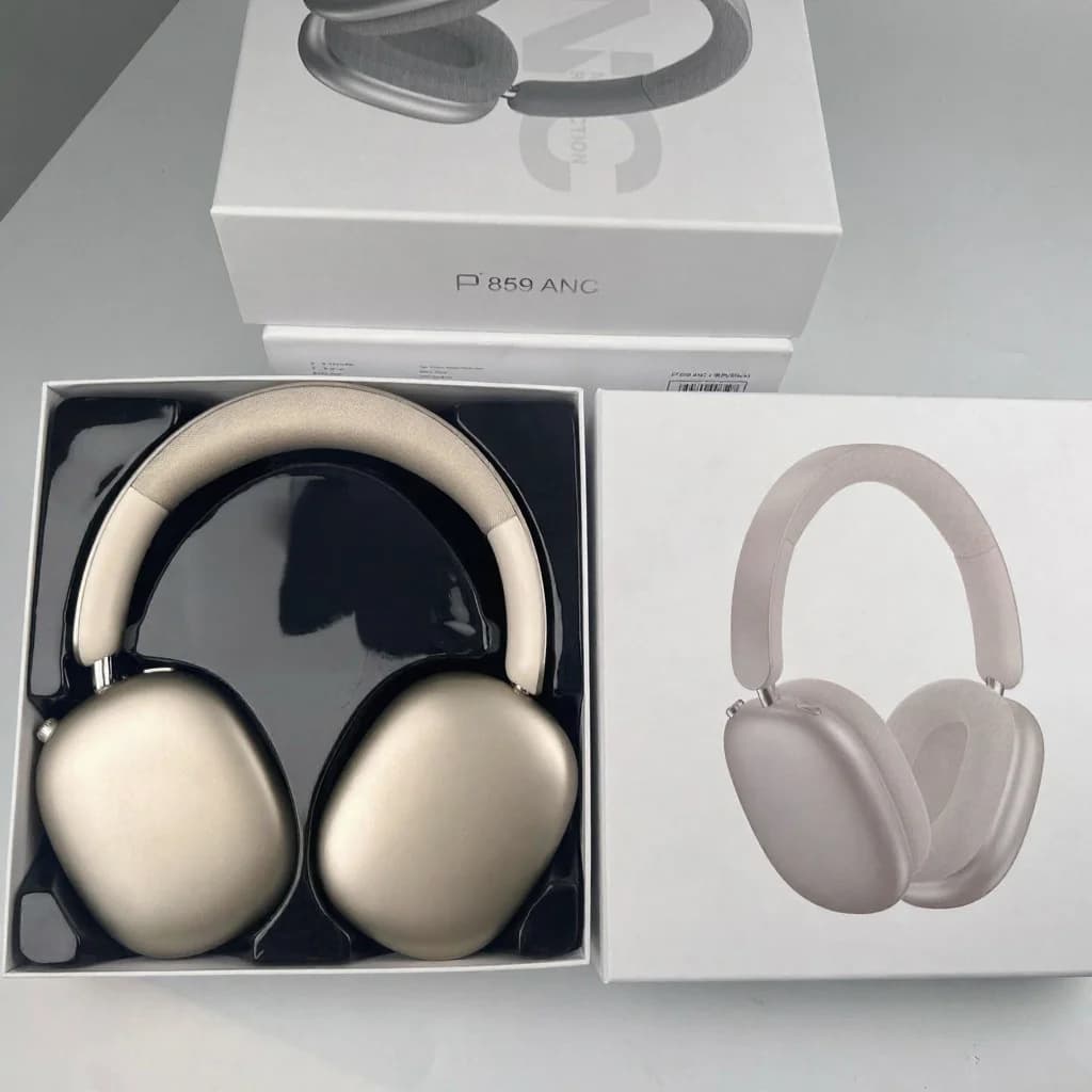 Auriculares Inalámbricos Supraaurales con Cancelación Activa de Ruido y Larga Autonomía