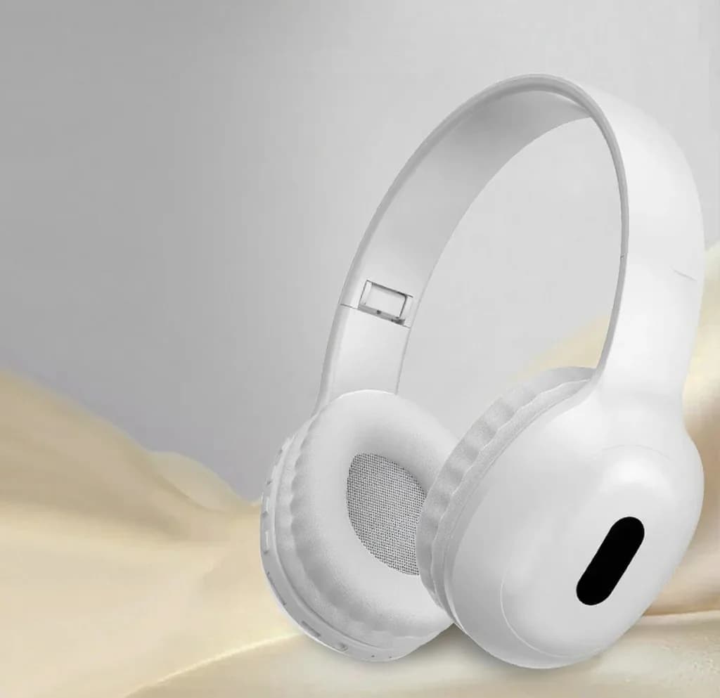Auriculares Bluetooth circumaurales con ranura para tarjeta TF y entrada AUX