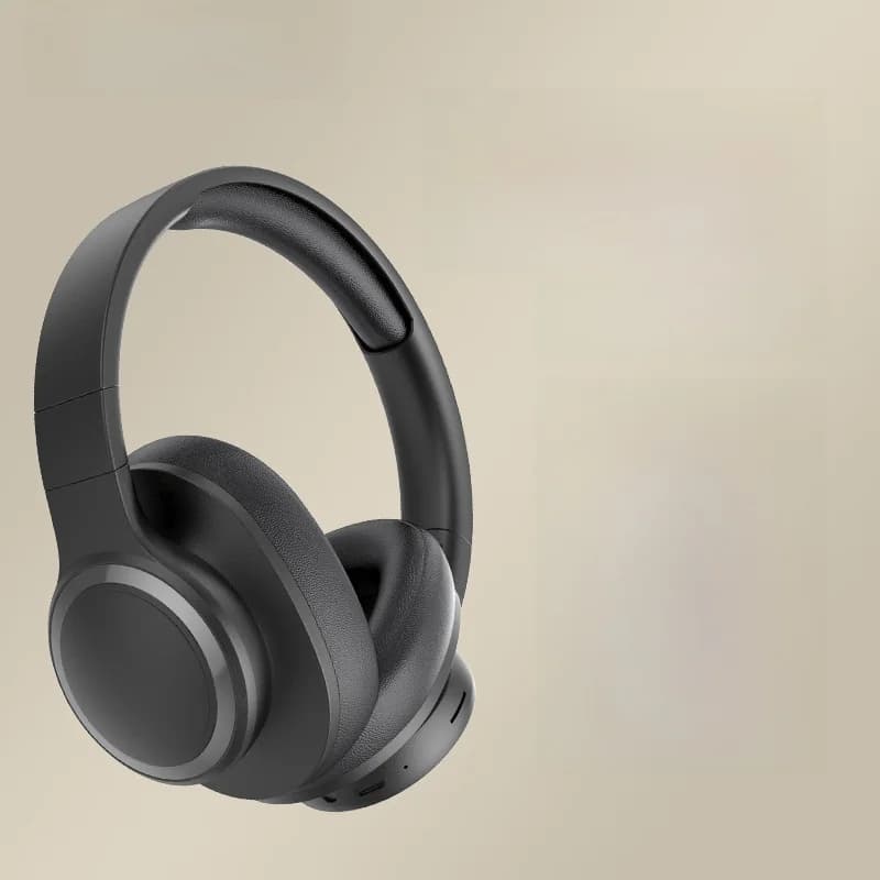 Auriculares Bluetooth inalámbricos supraaurales con radio FM y ranura para tarjeta TF