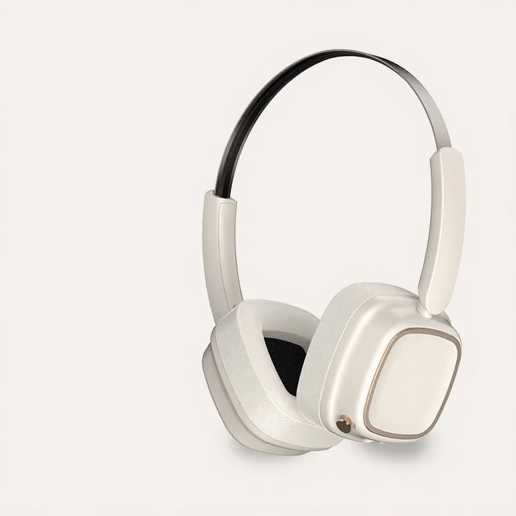 Auriculares Inalámbricos Retro Diadema Bluetooth 5.4 Estéreo Graves