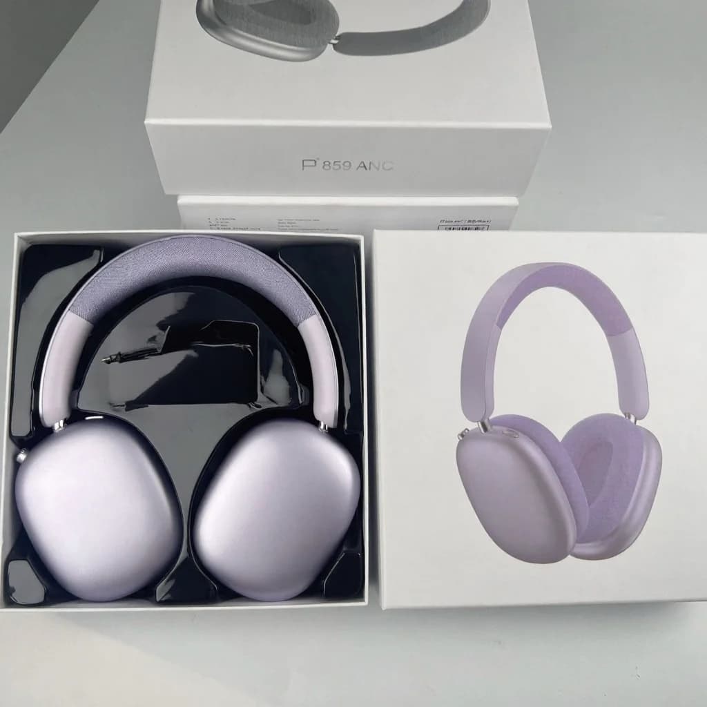 Auriculares Inalámbricos Supraaurales con Cancelación Activa de Ruido y Larga Autonomía