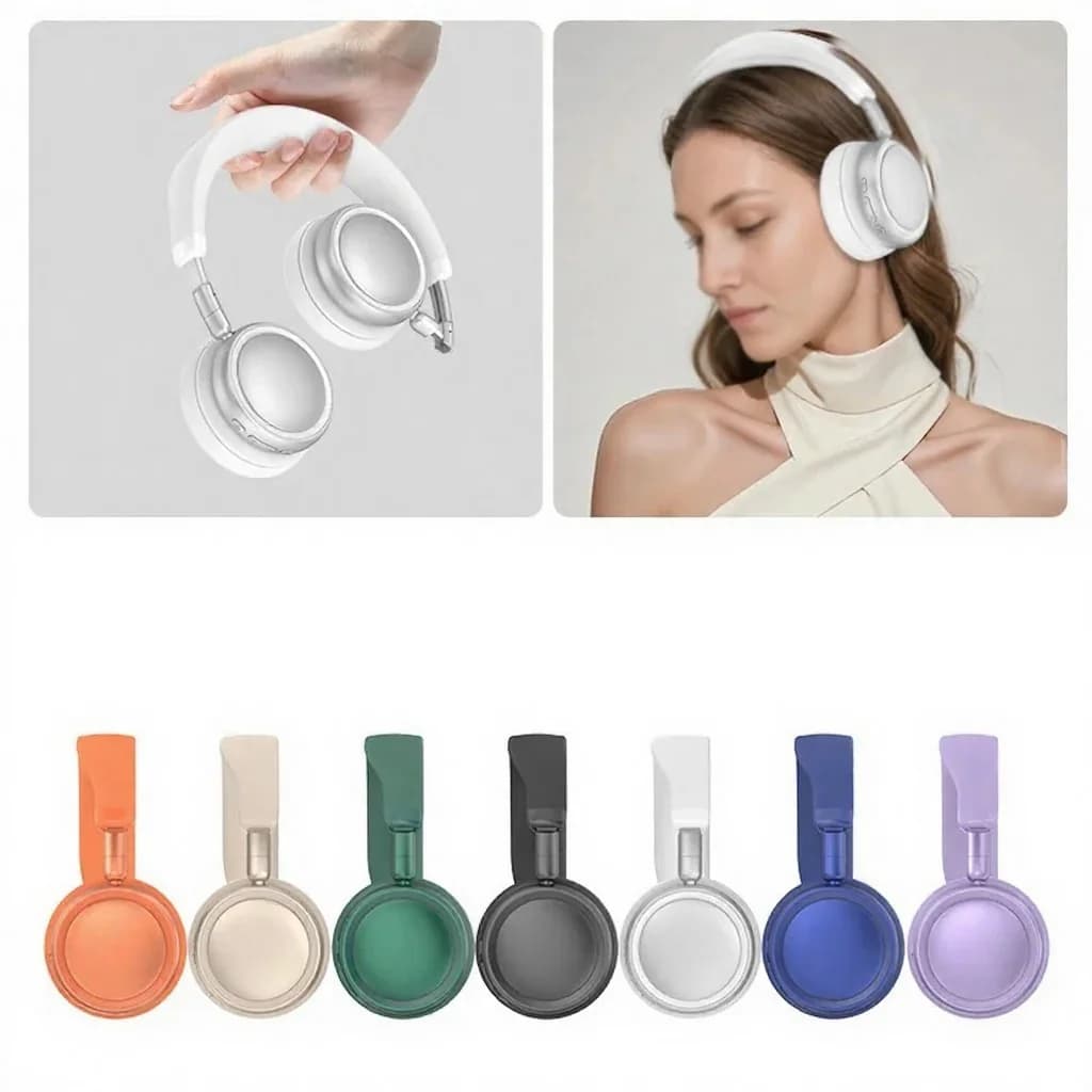 Auriculares inalámbricos supraaurales con Cancelación Activa de Ruido y 35 h de batería
