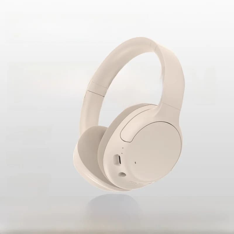 Auriculares inalámbricos Bluetooth circumaurales con cancelación activa de ruido