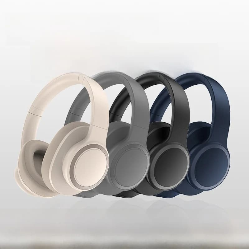Auriculares Bluetooth Circumaurales con Cancelación Activa de Ruido y Micrófono