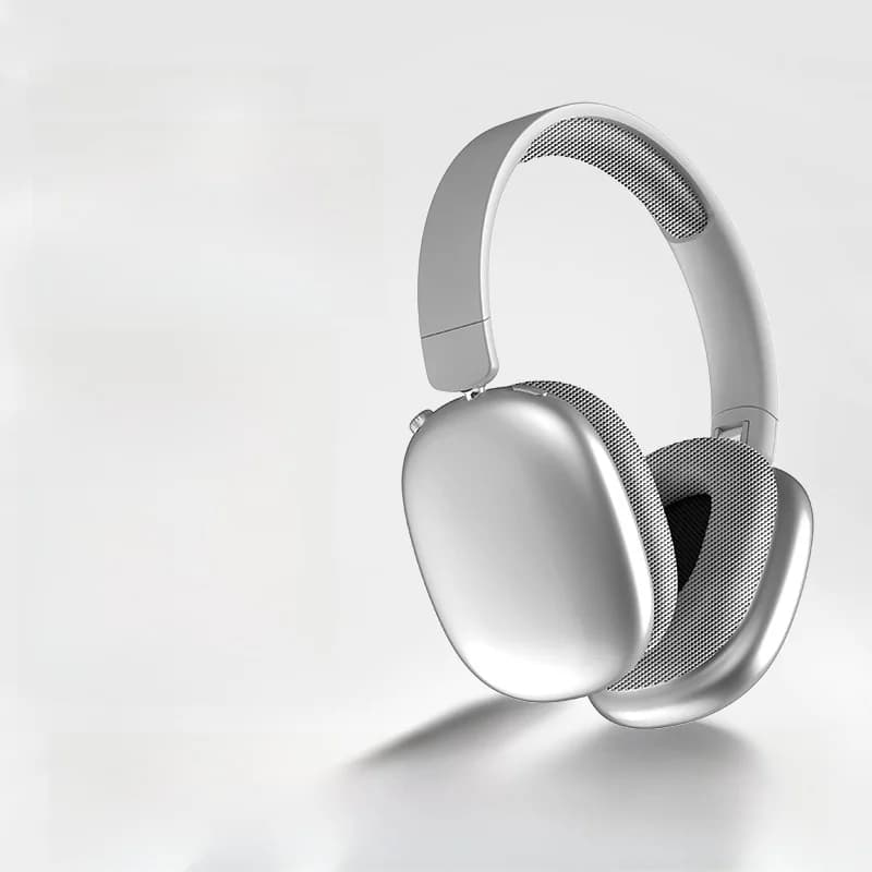 Auriculares inalámbricos Bluetooth circumaurales con larga duración de batería