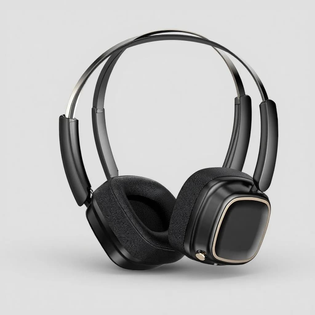 Auriculares Inalámbricos Retro Diadema Bluetooth 5.4 Estéreo Graves