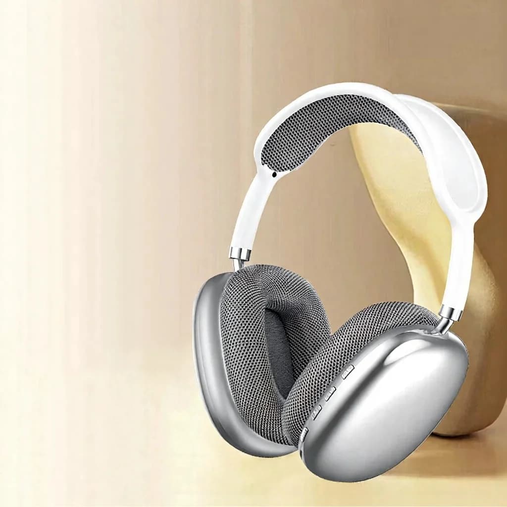 Auriculares inalámbricos circumaurales con radio FM y ranura para tarjeta TF