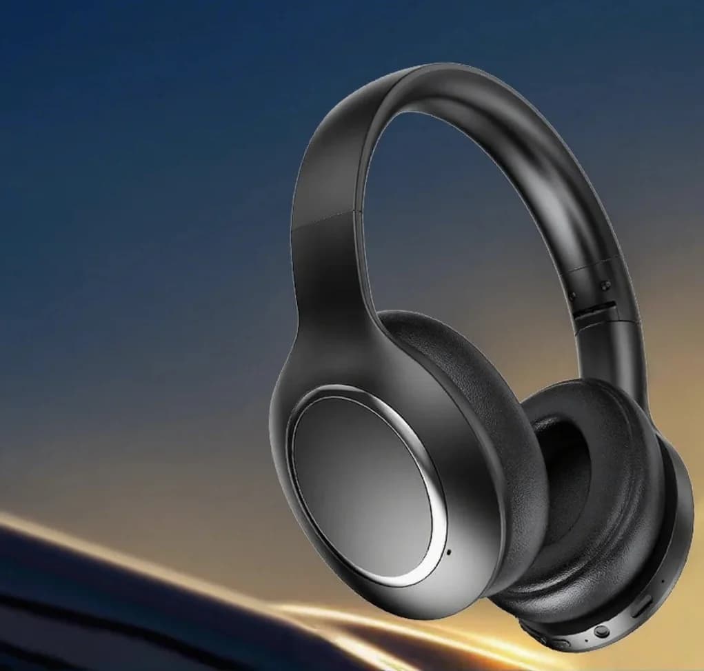 Auriculares Bluetooth de Diadema con Cancelación Activa de Ruido y Larga Duración