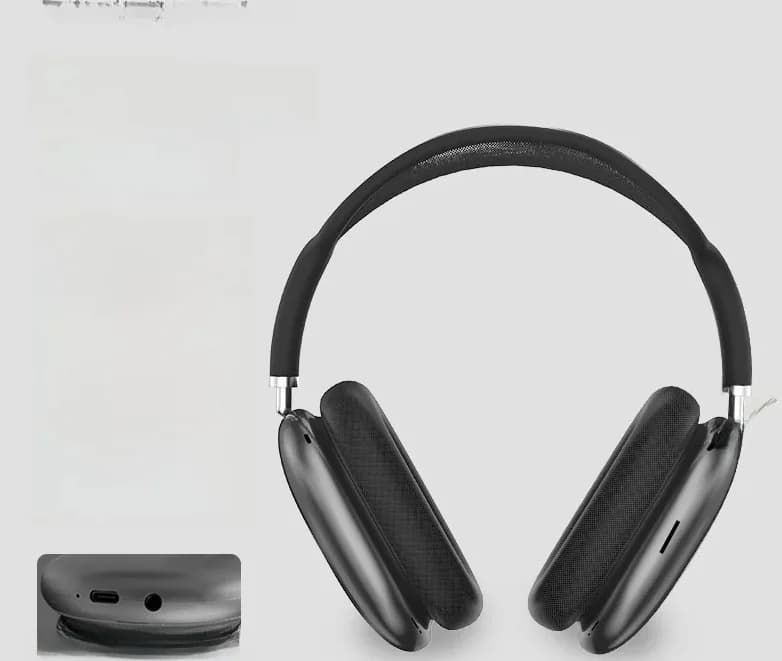 Auriculares Circumaurales Bluetooth 5.4 con Perilla Giratoria y Radio FM