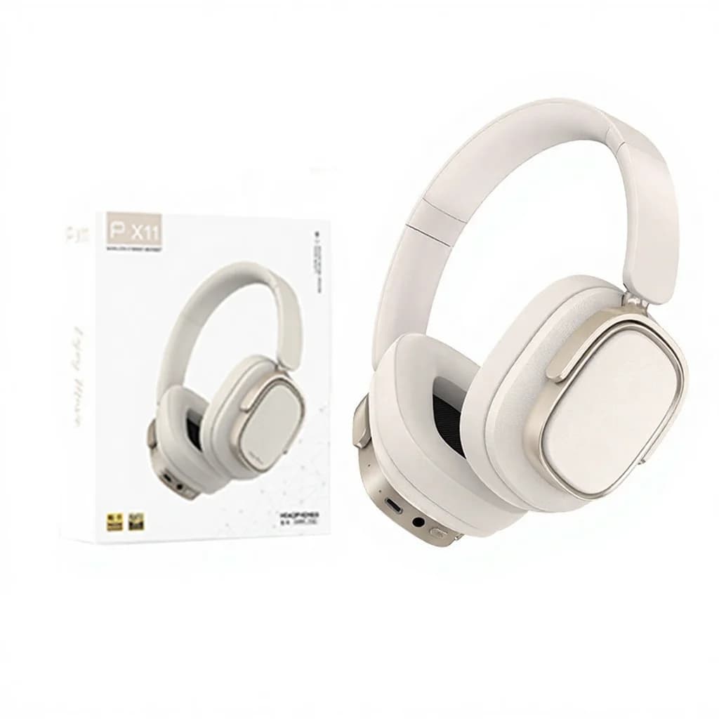 Auriculares inalámbricos supraaurales con cancelación activa de ruido y 35 h de batería