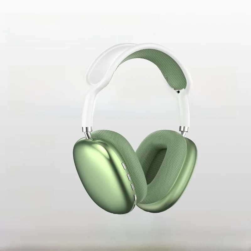 Auriculares inalámbricos Bluetooth supraaurales con radio FM y ranura para tarjeta TF