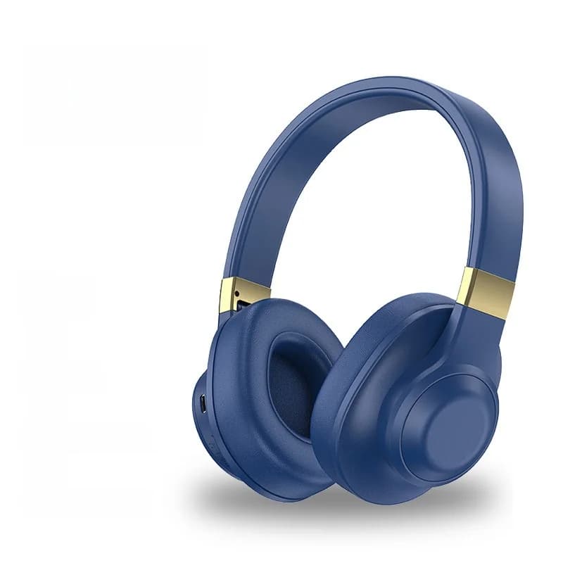 Auriculares Inalámbricos Bluetooth Supraaurales con Bajos Profundos y Larga Duración de Batería
