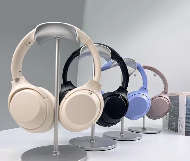 Auriculares Bluetooth inalámbricos circumaurales con cancelación activa de ruido