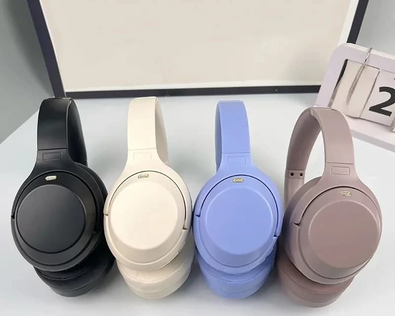 Auriculares Bluetooth inalámbricos circumaurales con cancelación activa de ruido