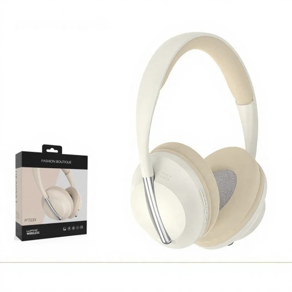 Auriculares inalámbricos supraaurales con ranura para tarjeta TF y entrada AUX