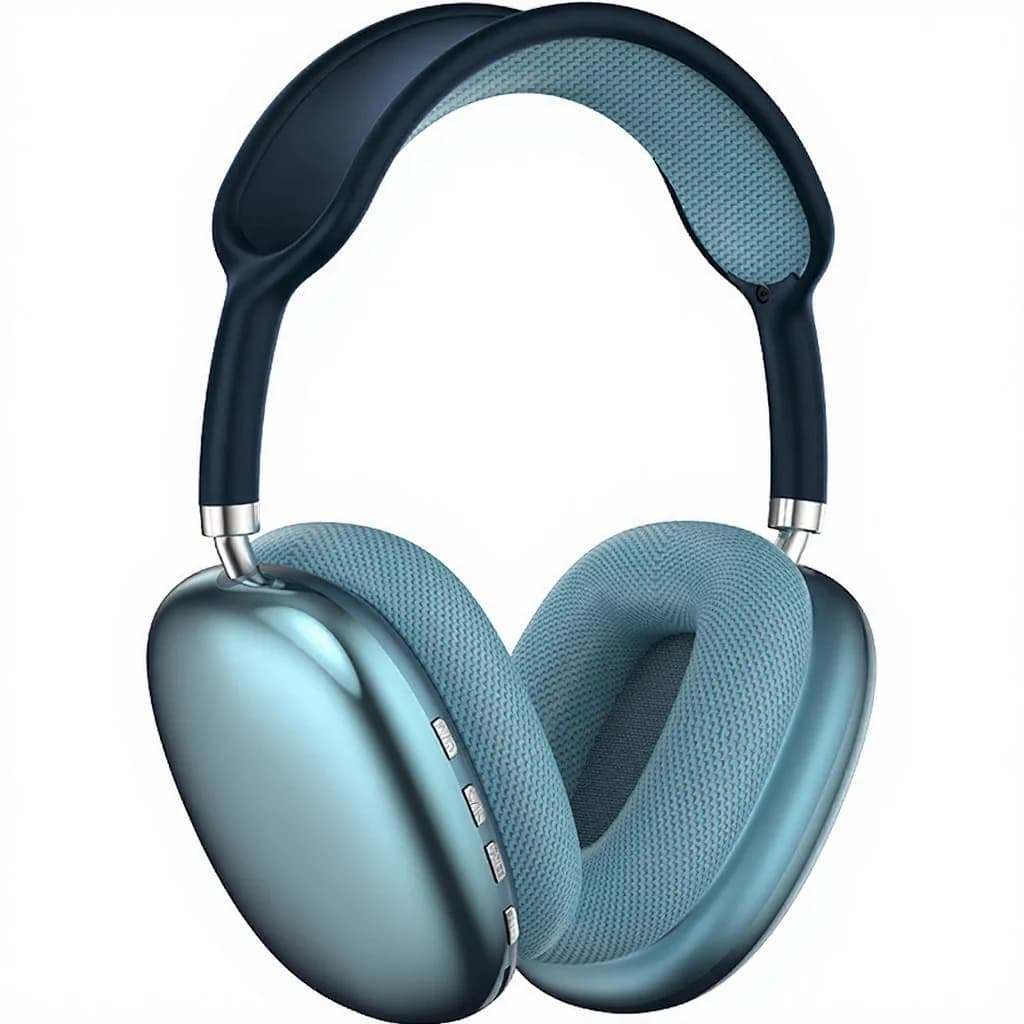 Auriculares inalámbricos supraaurales con radio FM y ranura para tarjeta TF