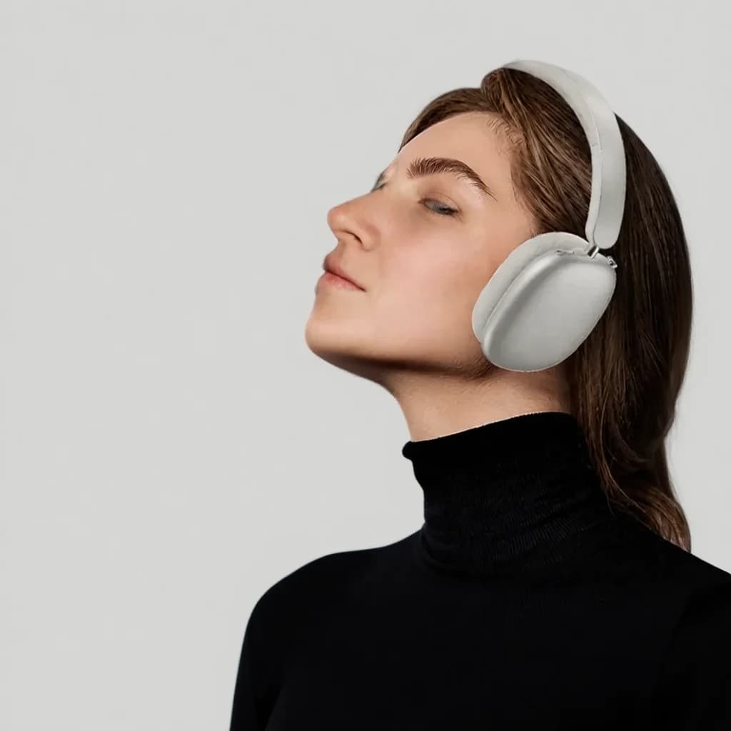 Auriculares Inalámbricos Supraaurales con Cancelación Activa de Ruido y Larga Autonomía