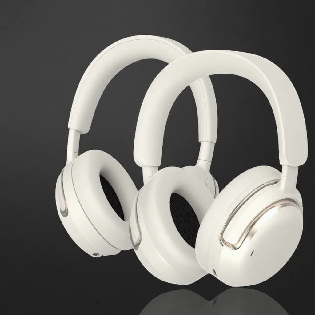 Auriculares inalámbricos circumaurales con cancelación activa de ruido y batería de larga duración