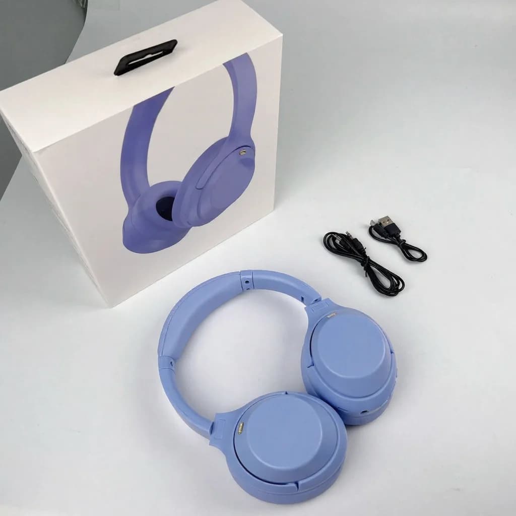 Auriculares Bluetooth Inalámbricos Supraaurales con Cancelación Activa de Ruido