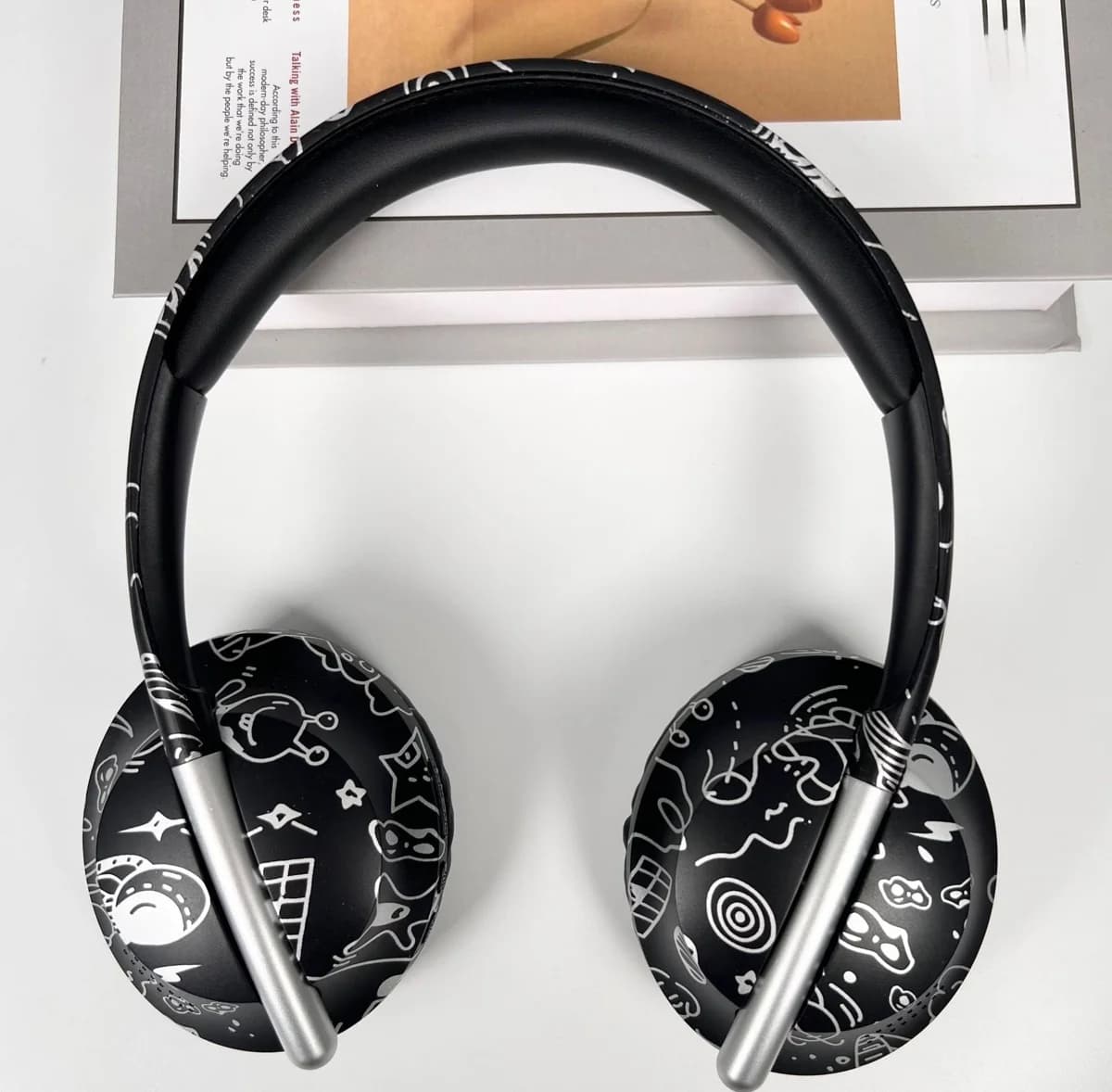 Auriculares Bluetooth supraaurales con ranura para tarjeta TF y conectividad inalámbrica