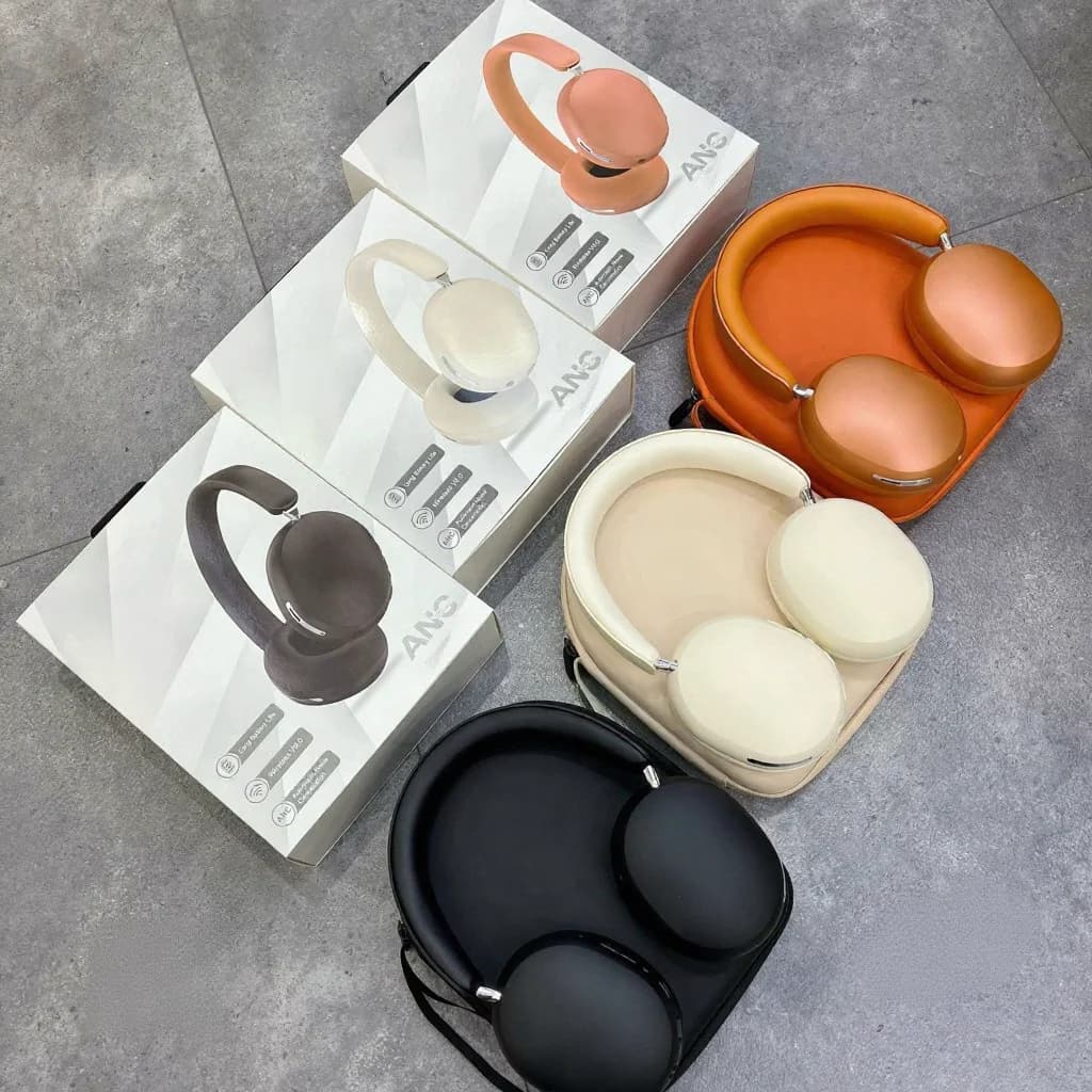 Auriculares inalámbricos supraaurales con ANC y carga Type-C