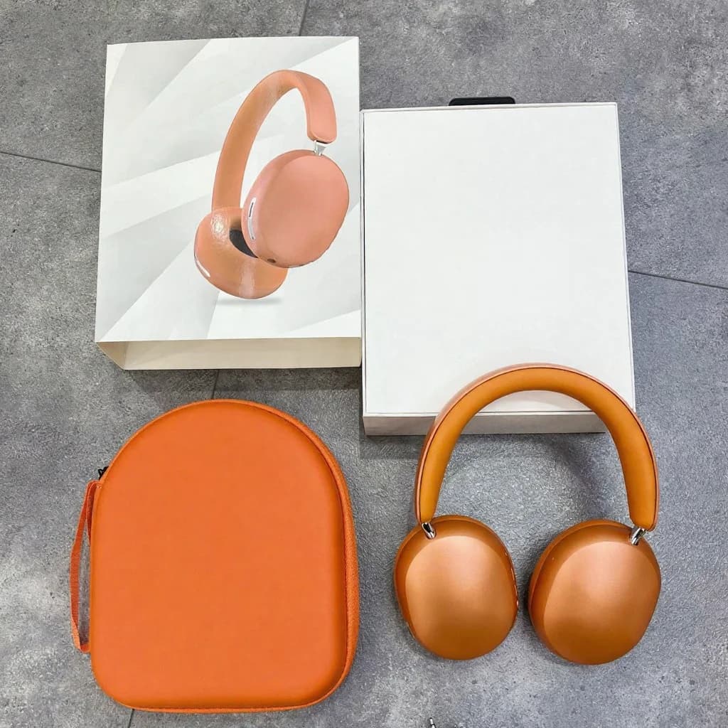Auriculares inalámbricos supraaurales ANC con almohadillas de cuero proteico