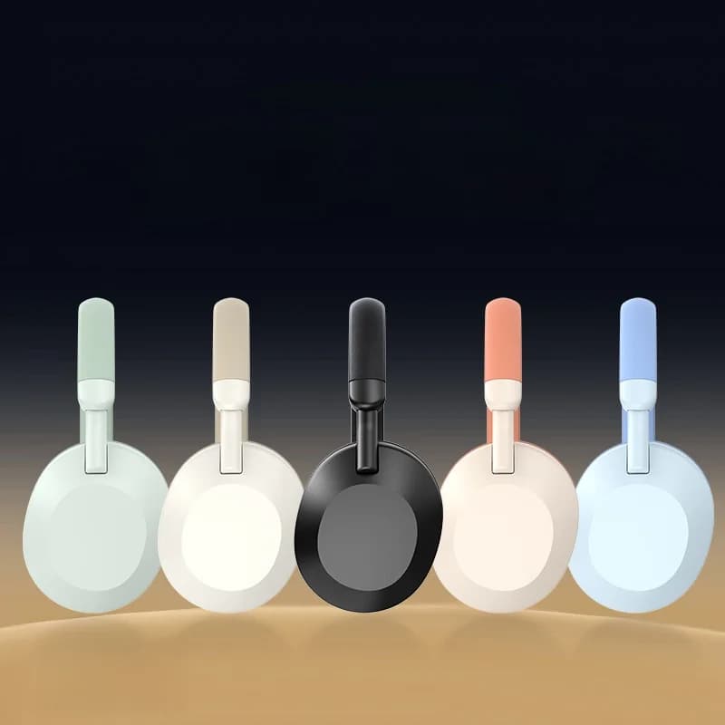 Auriculares inalámbricos supraaurales con radio FM y Bluetooth 5.4