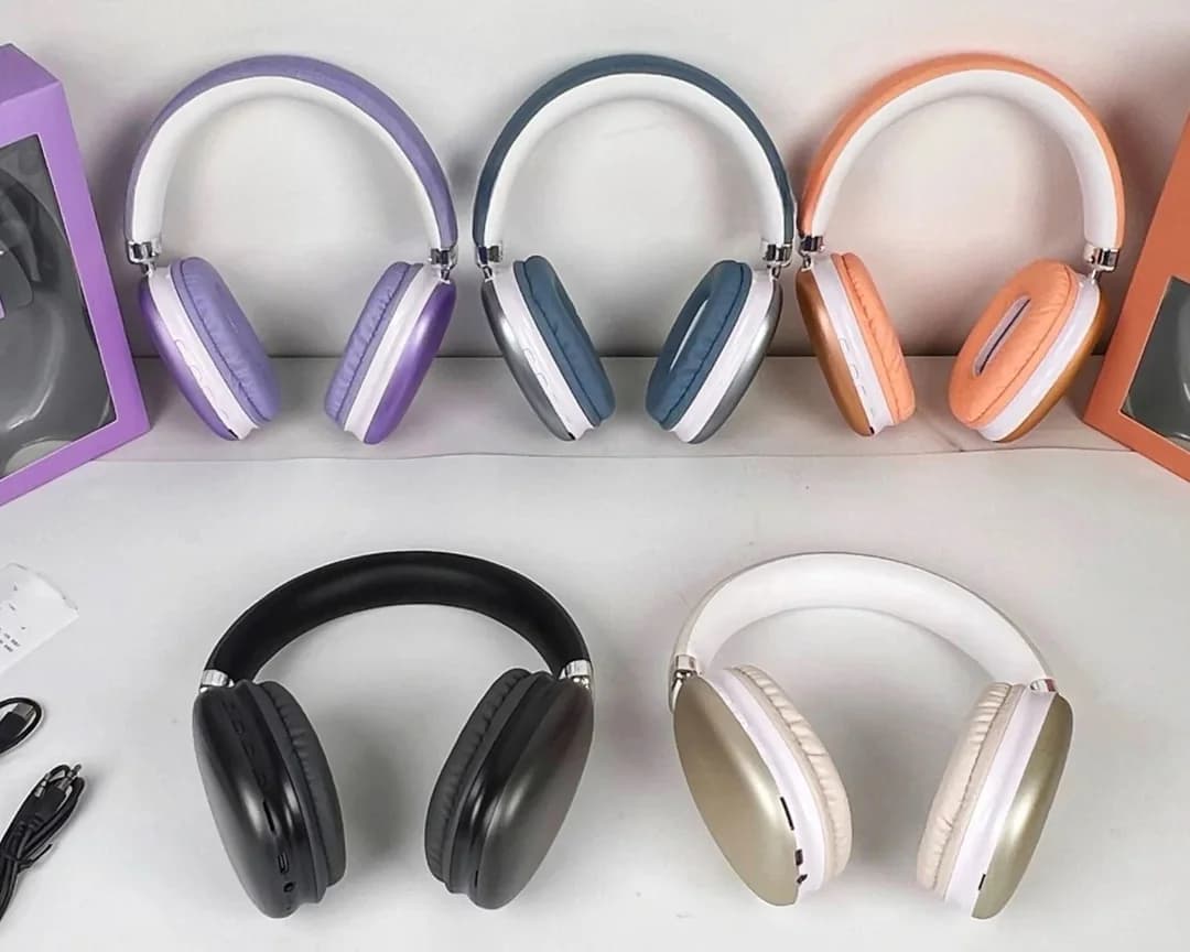 Auriculares inalámbricos supraaurales con Bluetooth 5.4 y larga duración de batería