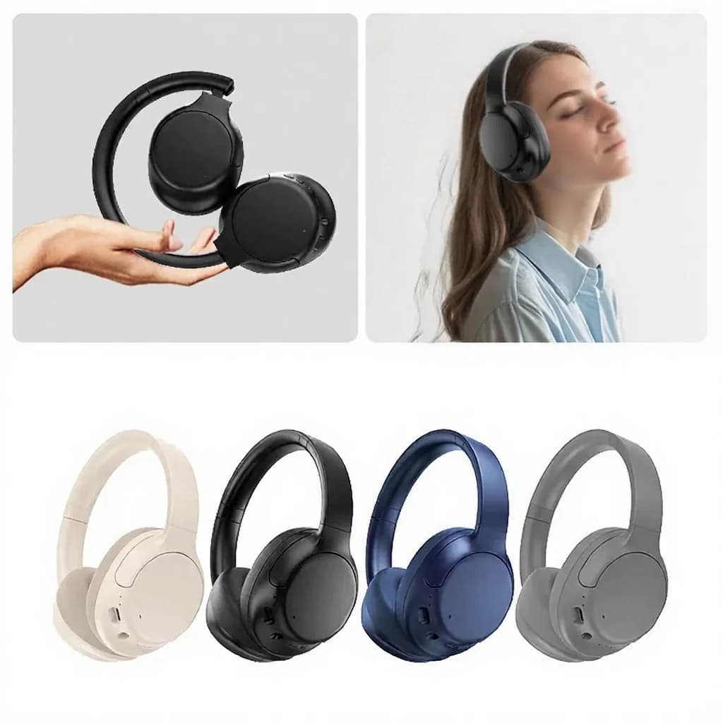 Auriculares Bluetooth Inalámbricos con Cancelación de Ruido Activa
