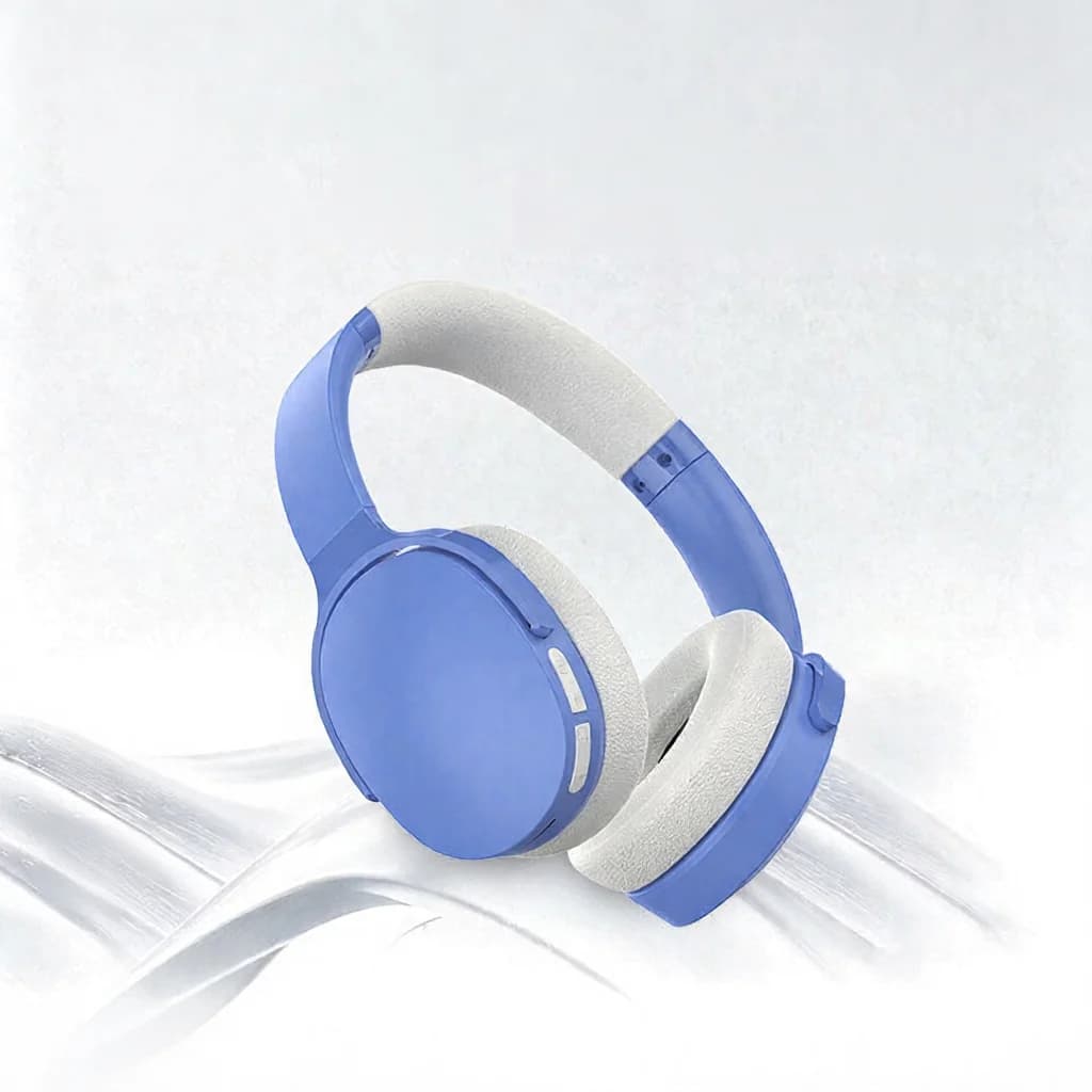Auriculares Bluetooth supraaurales con FM, tarjeta TF, modos EQ y micrófono