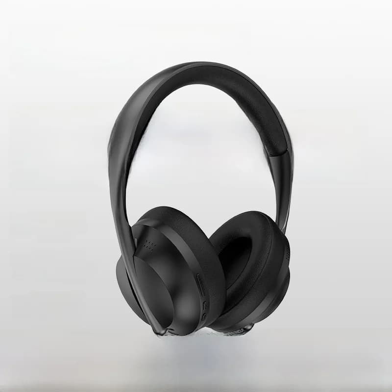 Auriculares Bluetooth inalámbricos supraaurales con radio FM y AUX