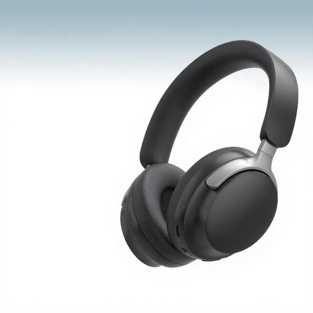 Auriculares inalámbricos supraaurales con radio FM y larga duración de batería