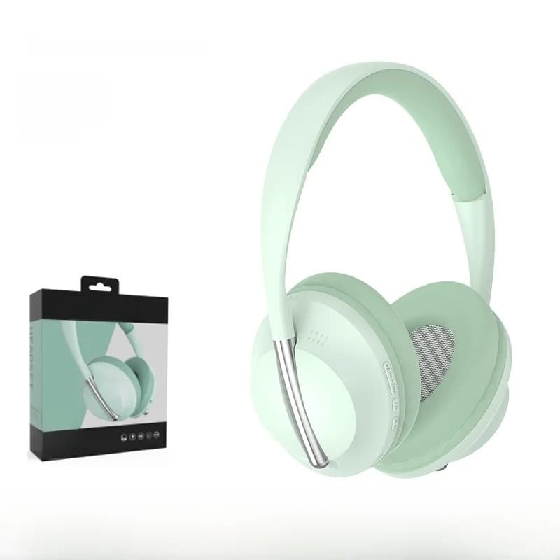 Auriculares inalámbricos supraaurales con ranura para tarjeta TF y entrada AUX
