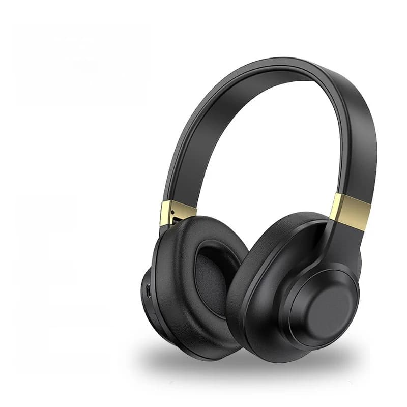 Auriculares Inalámbricos Bluetooth Supraaurales con Bajos Profundos y Larga Duración de Batería