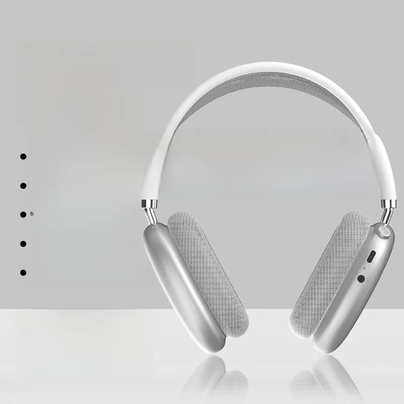 Auriculares Bluetooth inalámbricos con radio FM y ranura para tarjeta TF