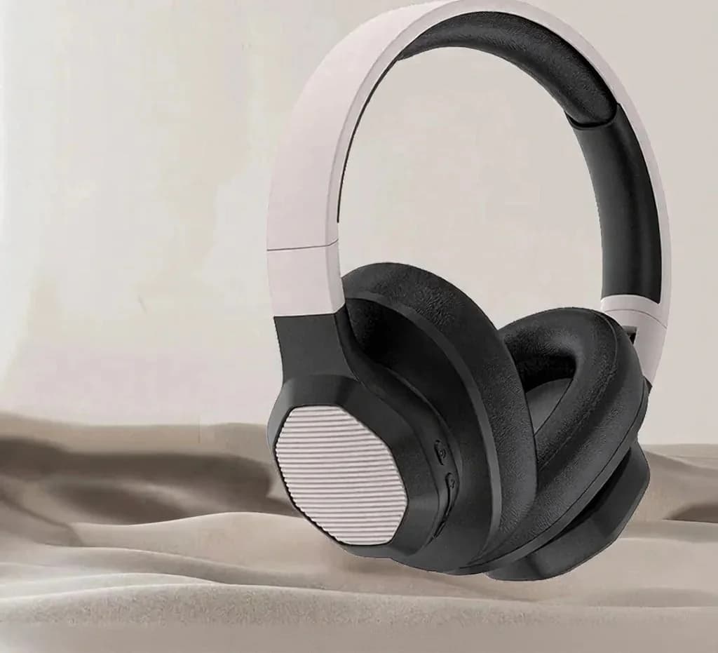 Auriculares Bluetooth supraaurales con radio FM y ranura para tarjeta TF