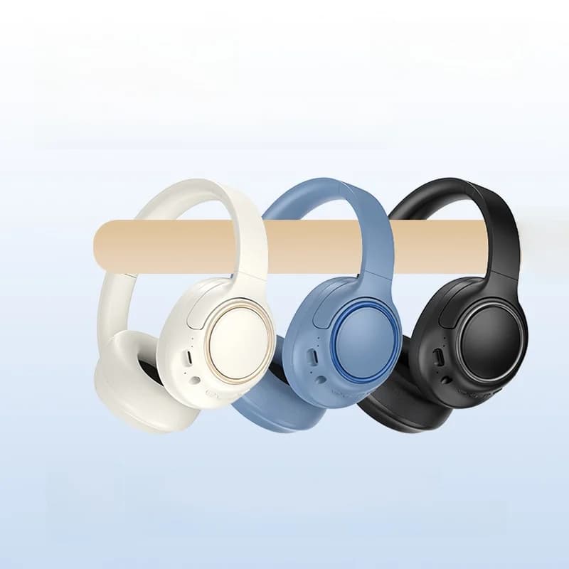 Auriculares inalámbricos con cancelación de ruido y batería duradera