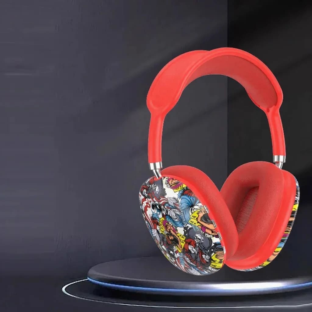 Auriculares Inalámbricos Graffiti con Radio FM y Ranura TF