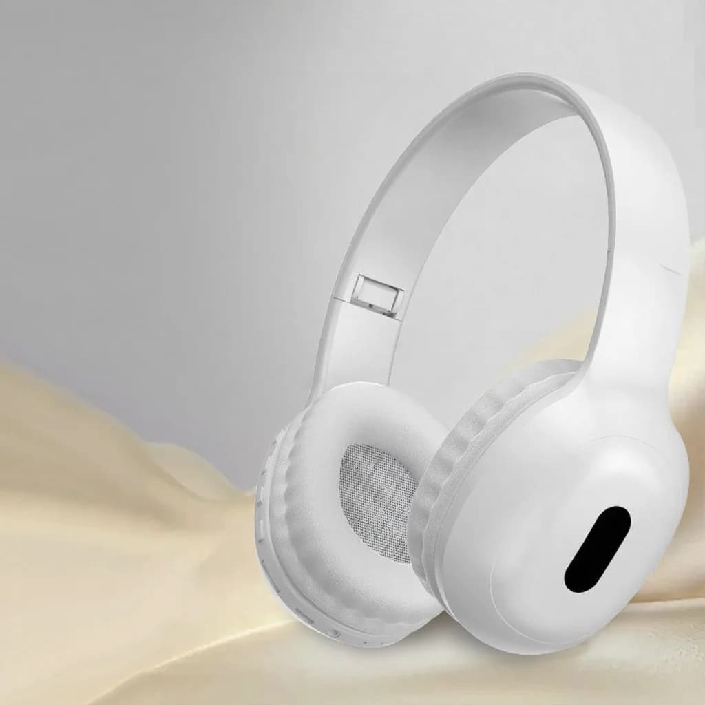 Auriculares Bluetooth supraaurales con ranura para tarjeta TF y entrada AUX