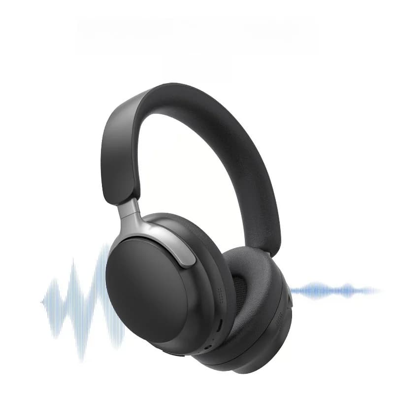 Auriculares Bluetooth inalámbricos supraaurales con sonido estéreo 3D y larga batería