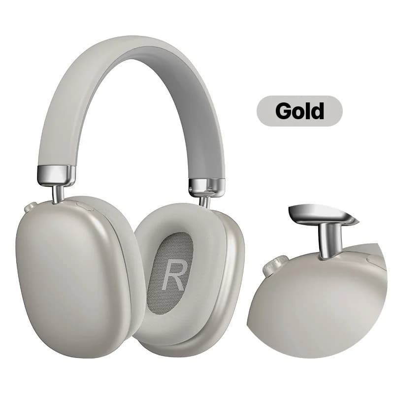 Auriculares Inalámbricos de Diadema Bluetooth 5.4 Larga Autonomía Plegables