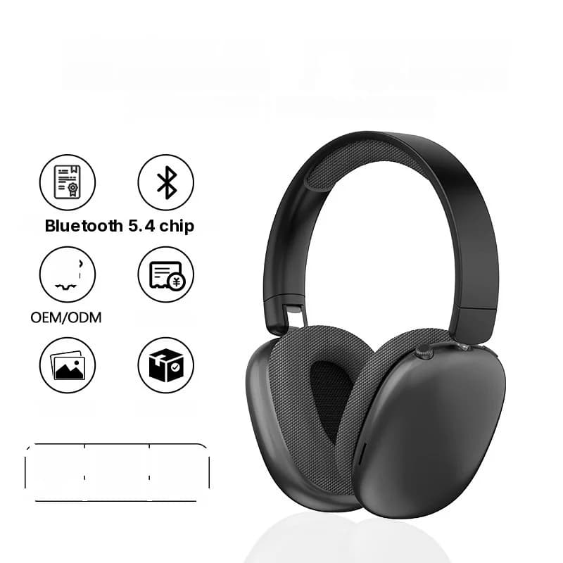 Auriculares Bluetooth de diadema con radio FM y TF