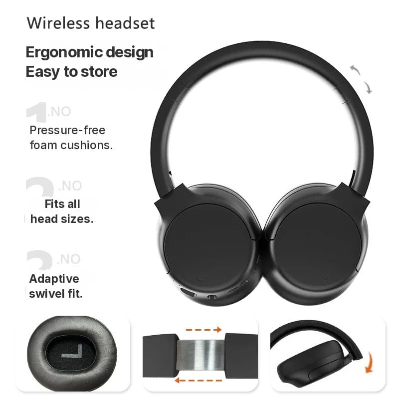 Auriculares Bluetooth Inalámbricos con Cancelación de Ruido Activa