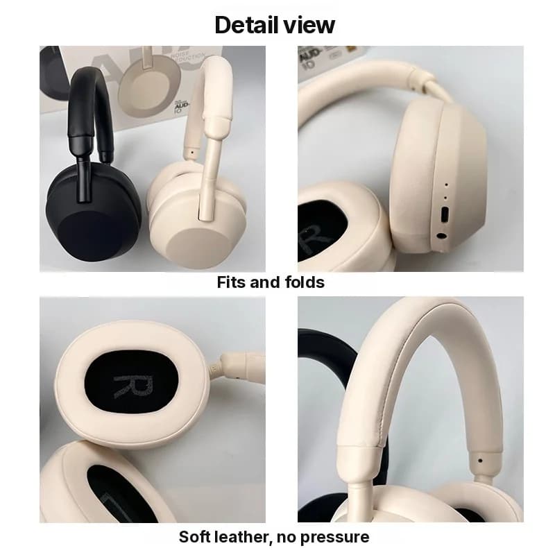 Auriculares Bluetooth Inalámbricos Circumaurales con Cancelación Activa de Ruido Estéreo