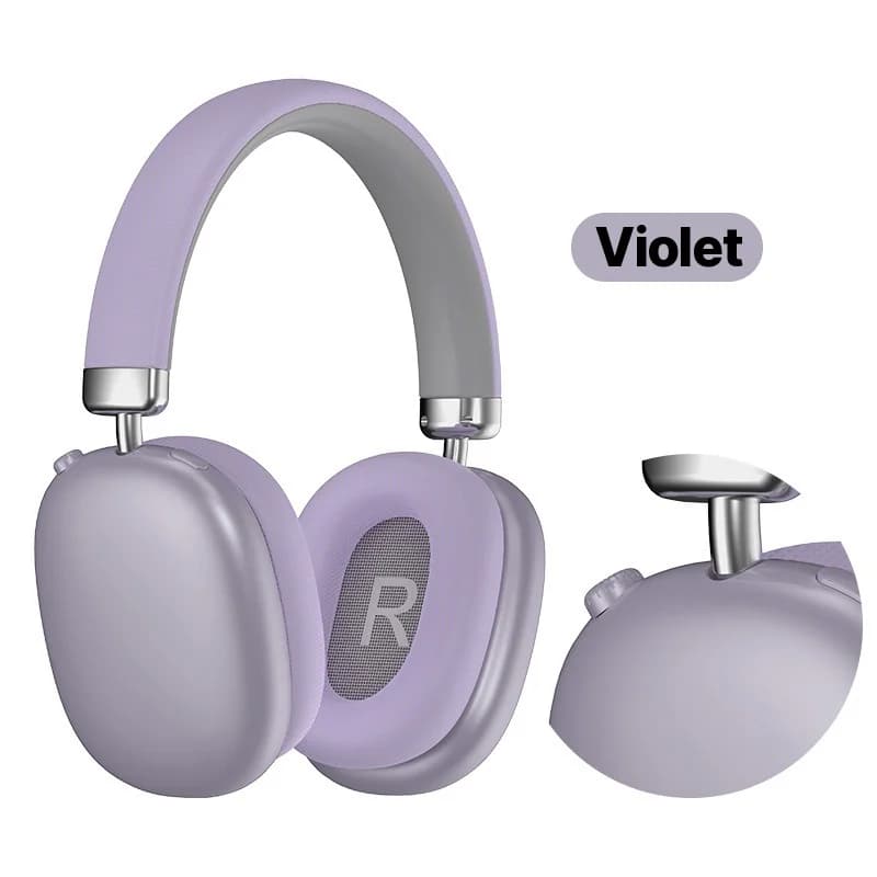 Auriculares Inalámbricos de Diadema Bluetooth 5.4 Larga Autonomía Plegables